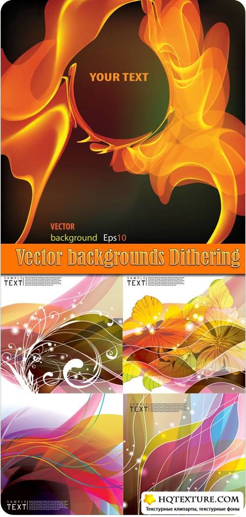 Vector backgrounds Dithering