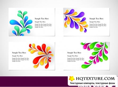 Stock Vector - Abstract Cards