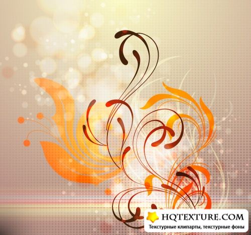 Abstract Flourish Backgrounds