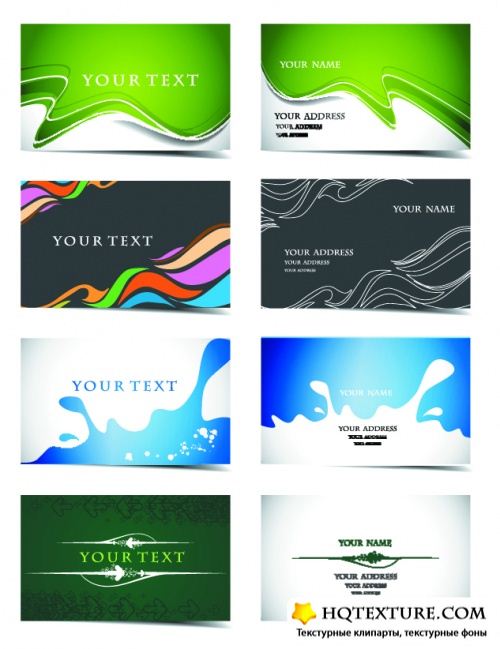 Business Cards Vector 3
