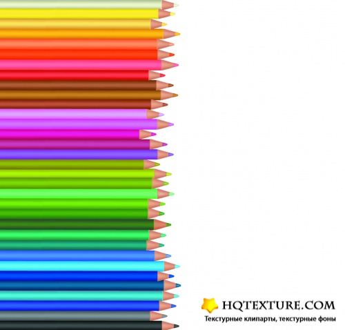 Color pensils back