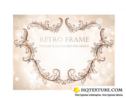 Stock Vector - Decorative Retro Frames 2
