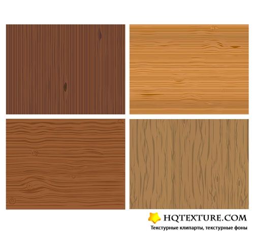 Stock Vector: Wood texture. Set.18 |  . .18
