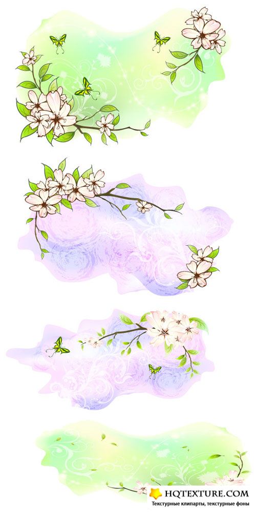 Design Flowers vectors