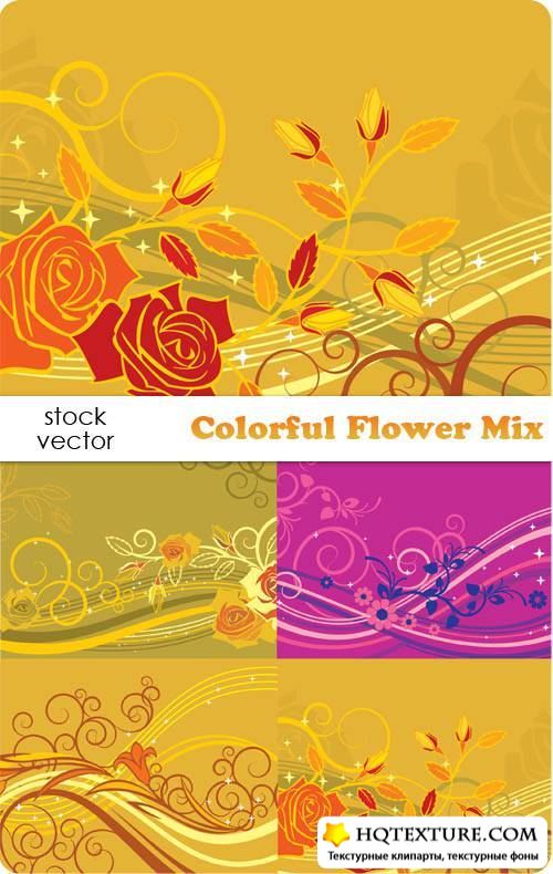   - Colorful Flower Mix