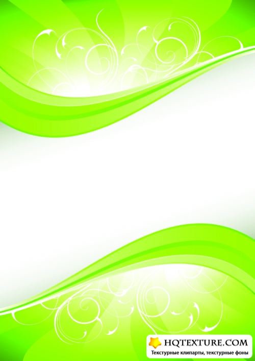 Green Backgrounds Vector 