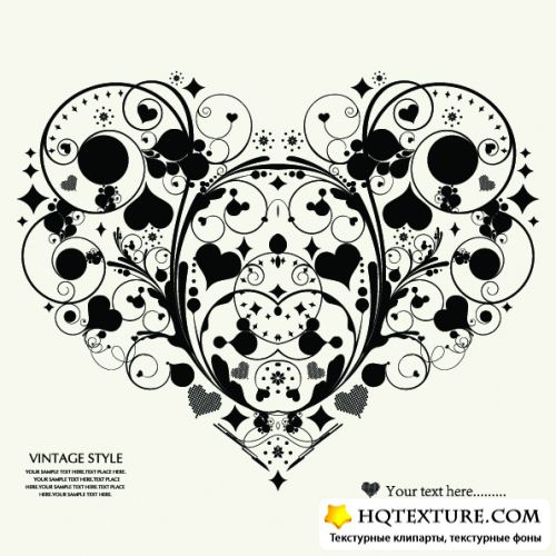 Stock Vector - Ornamental Heart