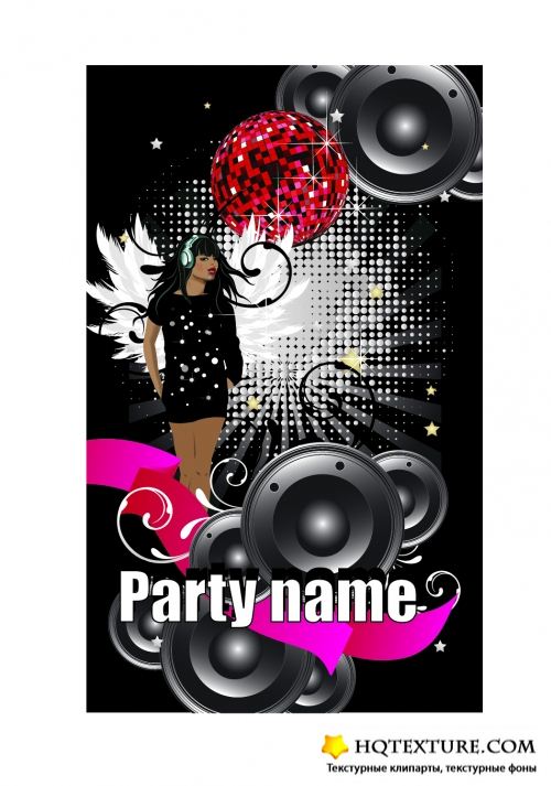 Stock Vector - Party Flyer