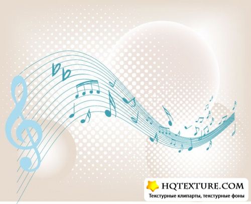 Vector - Music Mix Backgrounds Collection