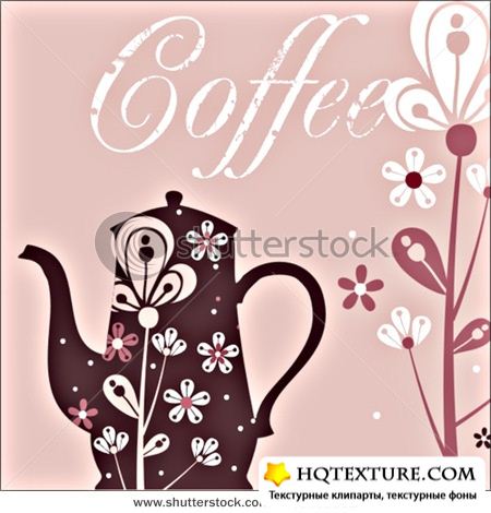 Vector stock - Tea and Coffee Background