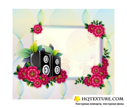 Clipart Korea - Floral Backgrounds