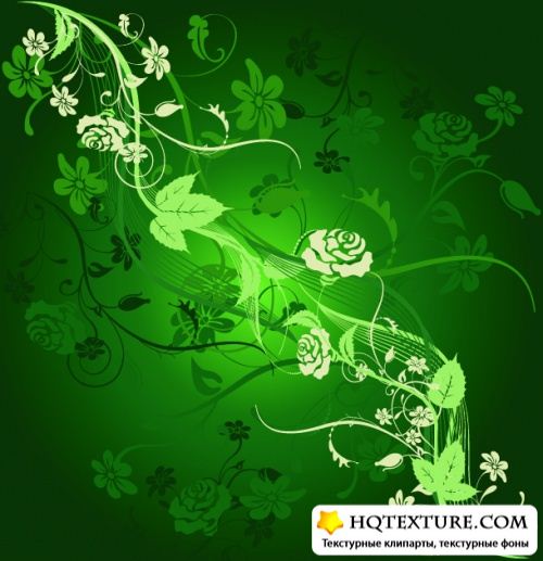 Stock Photo: Floral background