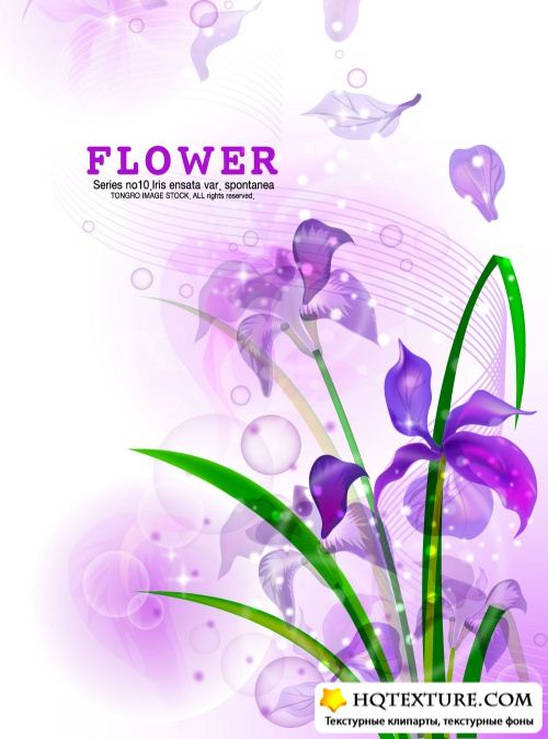 Flower Art Vector 2