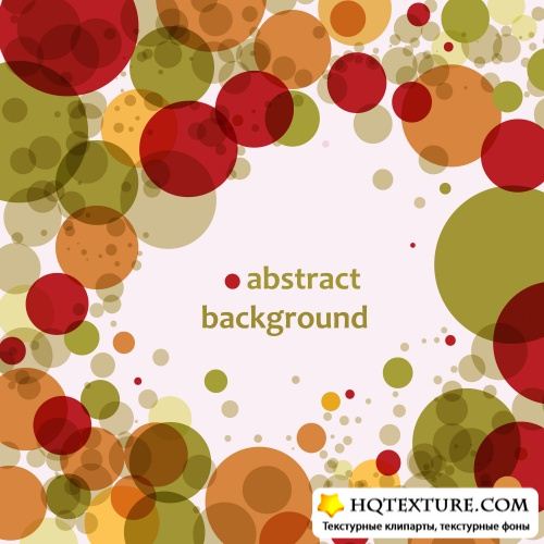 Colorful rounded backgrounds