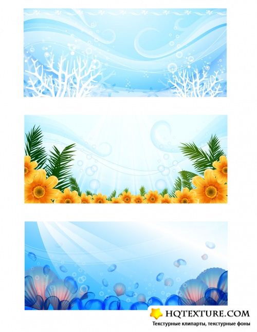 Water Theme - Horizontal Backgrounds