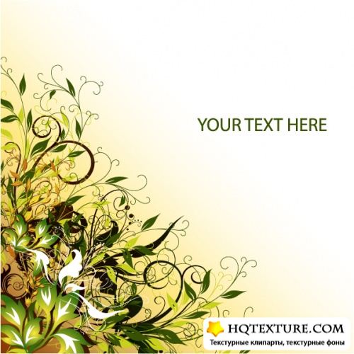 YELLOW FLORAL BACKGROUNDS