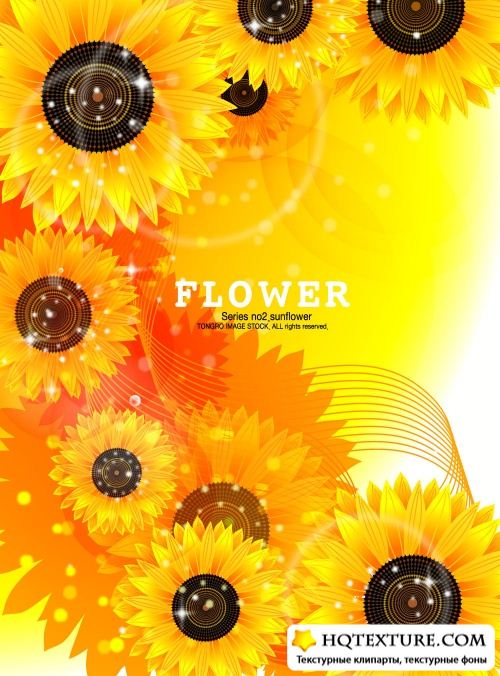 Flower Art Vector 3