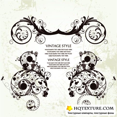 Stock Vector - Vintage Style 2