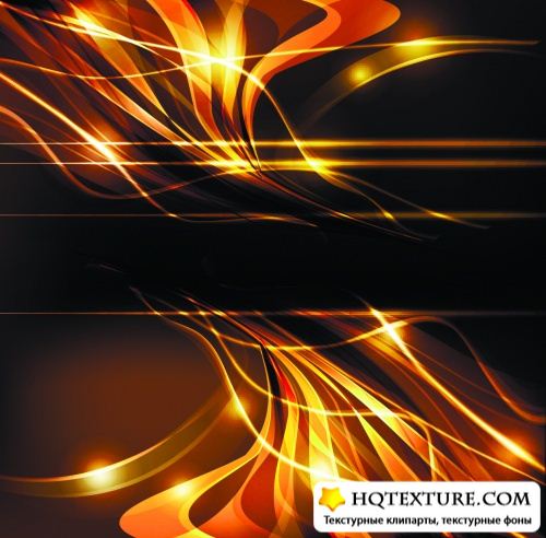 Stock: Abstract glowing background. Vector illustration