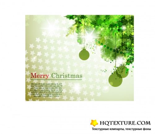 Green christmas backgrounds