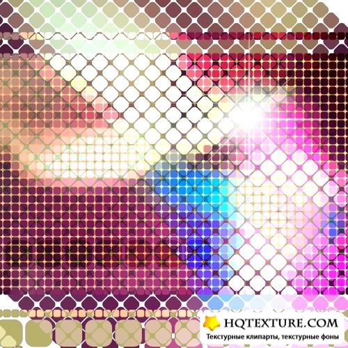 Mosaic abstract backgrounds 4