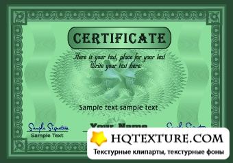Stock Vector - Coupon & Certificate