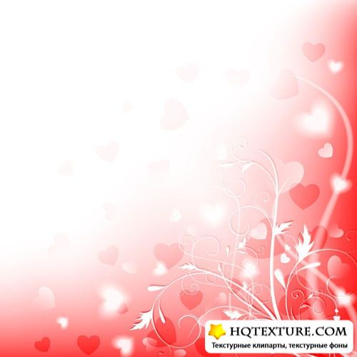  Stock Vector: Abstract background with hearts #5 |     #5