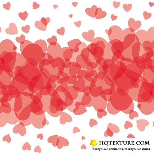  Stock Vector: Abstract background with hearts #5 |     #5