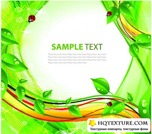 Abstract Nature Vector