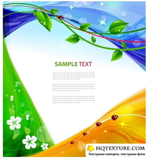 Abstract Nature Vector