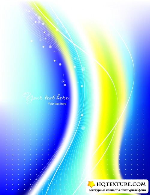 Abstract Rainbow Backgrounds Vector