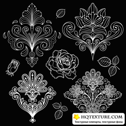 Paisley Pattern black and white