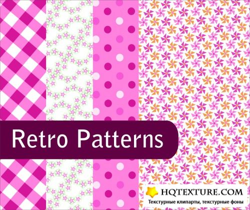 Retro Patterns Vector