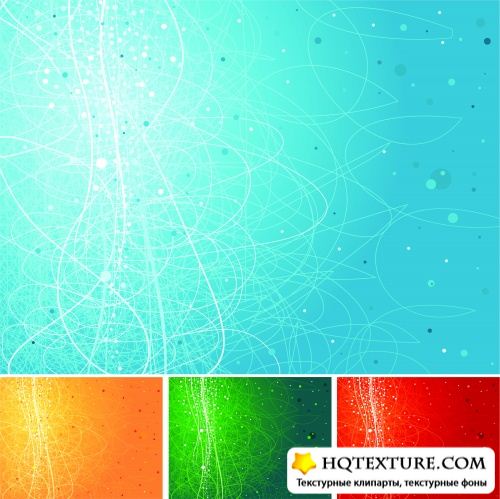 Color Lines Patterns Vector