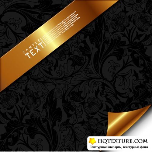 Luxury Floral Backgrounds Vector