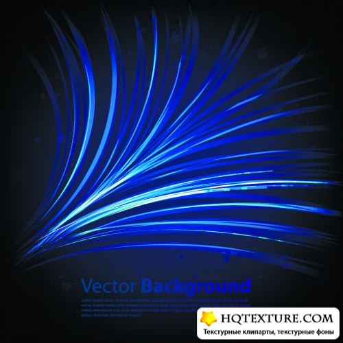Blue Abstract Elements Backgrounds