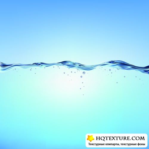 Stock Vector - Clear Blue Water