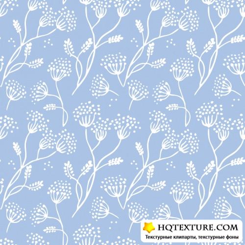 Stock Vector - Retro Floral Patterns