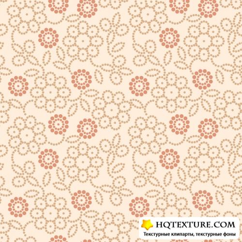 Stock Vector - Retro Floral Patterns