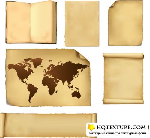 Stock Vector - Set of Paper Sheets