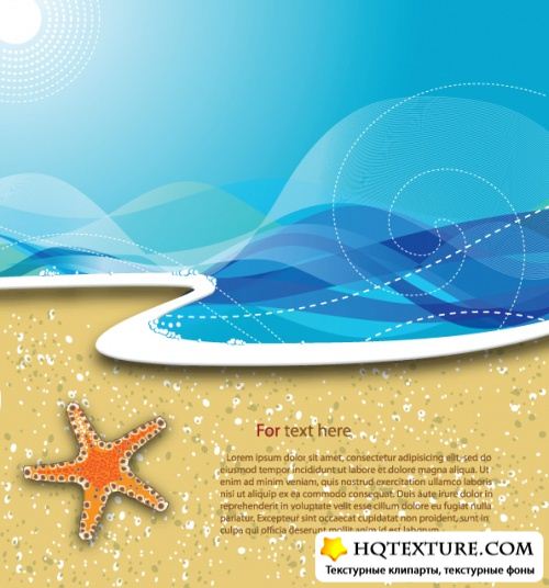 Stock Vector - Summer & Sea Backgrounds