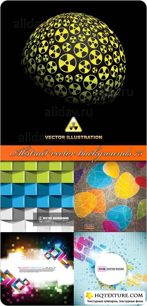  75 | Abstract vector backgrounds 75