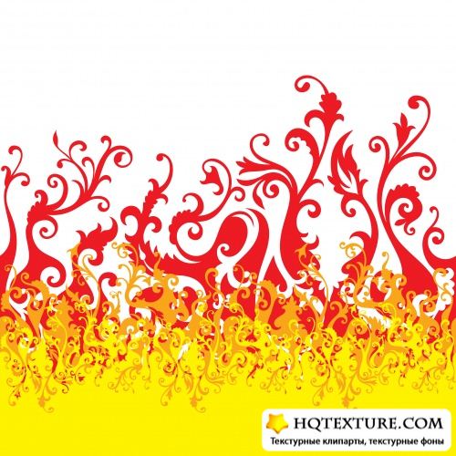 Abstract Fire - Stock Vectors |  