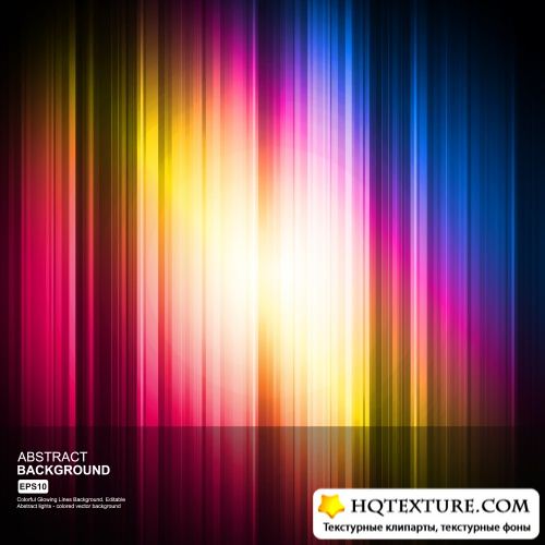 Stock Vector - Smooth Colorful Backgrounds