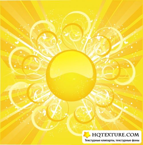 Sun background - Stock Vectors |    