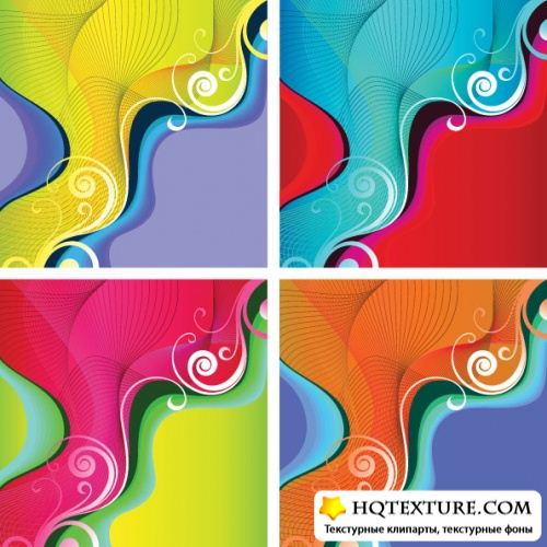 Color motifs vector