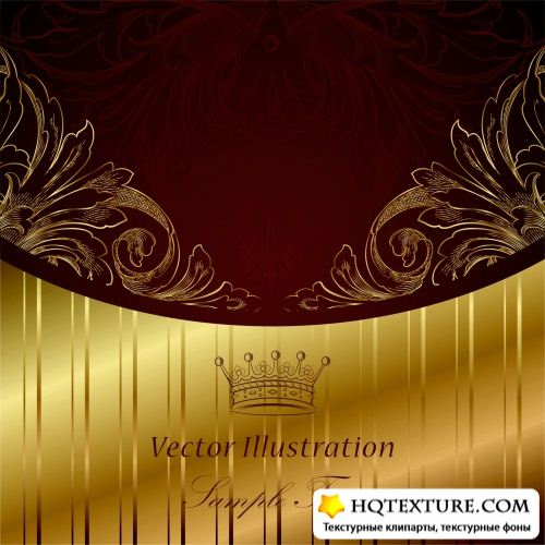 Gold Pattern Vector - ,  