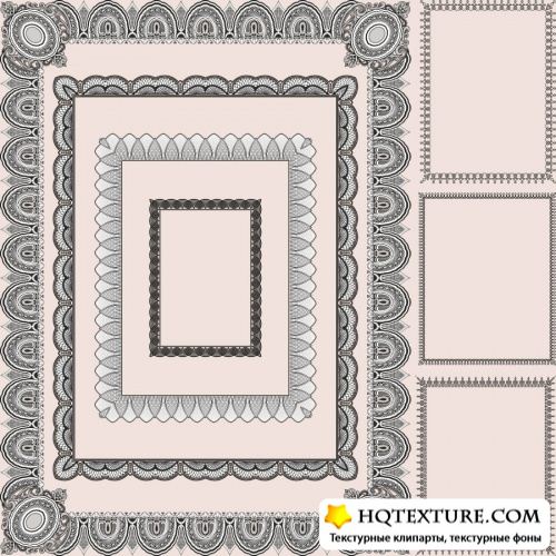 Stock Vector - Old Frames Collection