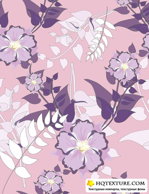 Stock Vector: Floral pattern 18 |   18