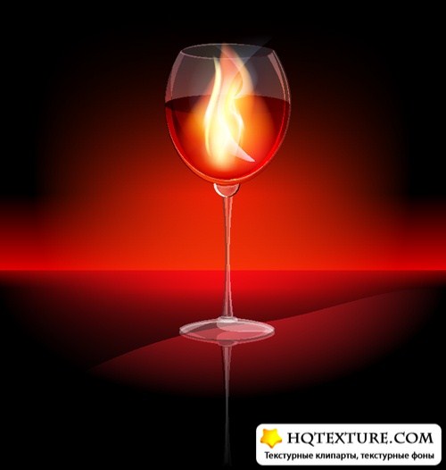 Celebratory glass of wine